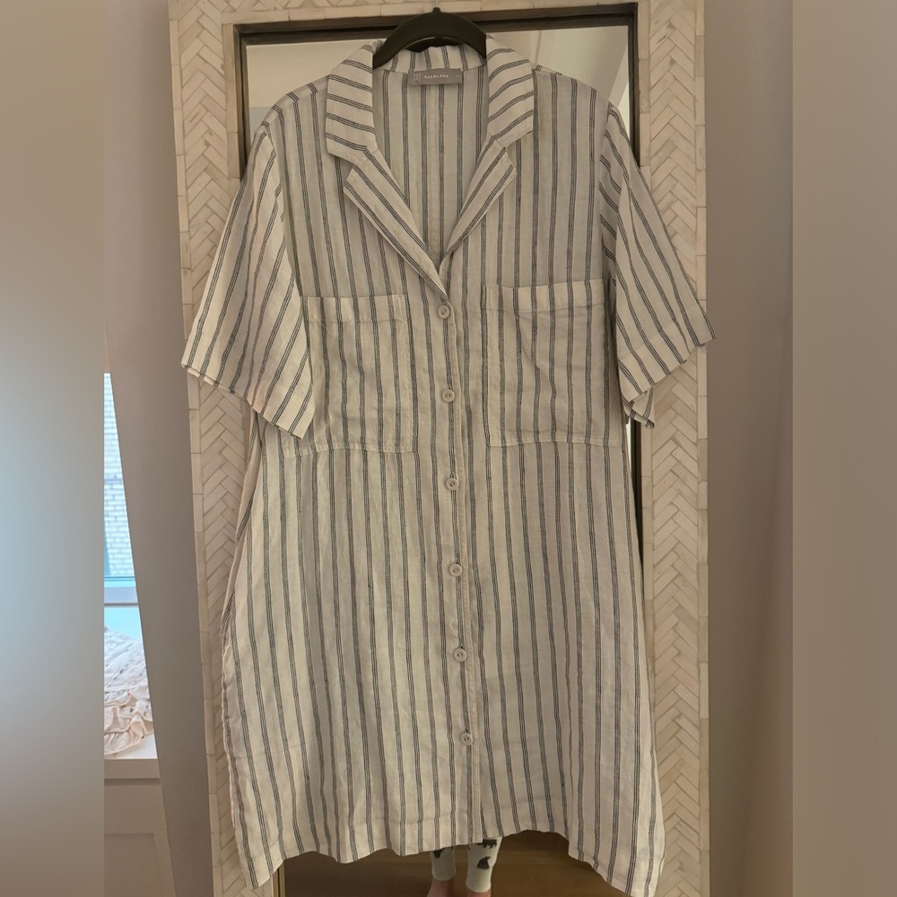 Everlane Linen Shirt dress